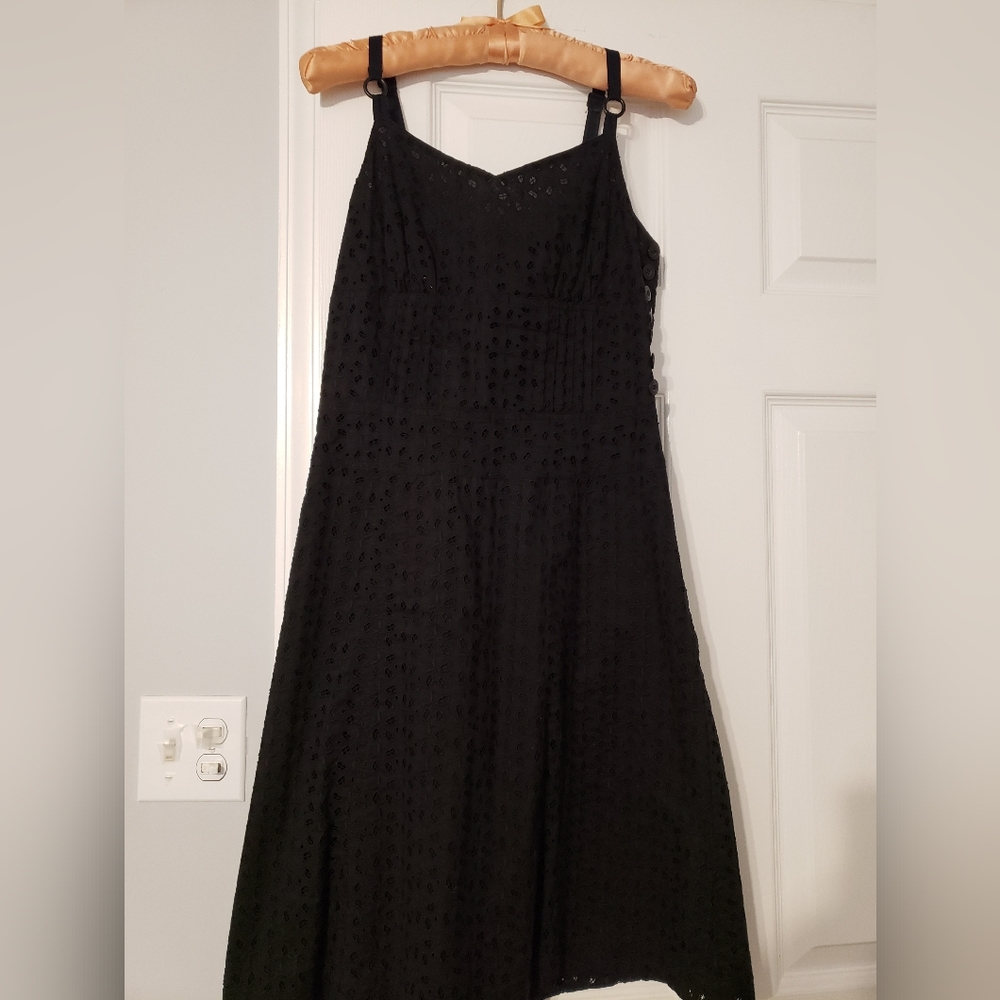 Luella for Target black eyelet dress- size 7 (junior's)